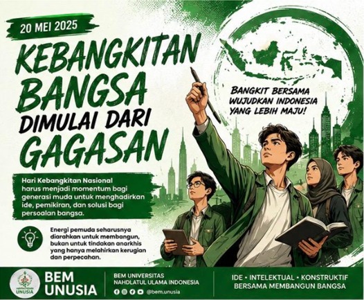 BEM UNUSIA : Mahasiswa jangan mau diprovokasi untuk melakukan aksi anarkhis!!